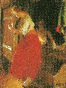 Anders Zorn pa loftet oil painting artist